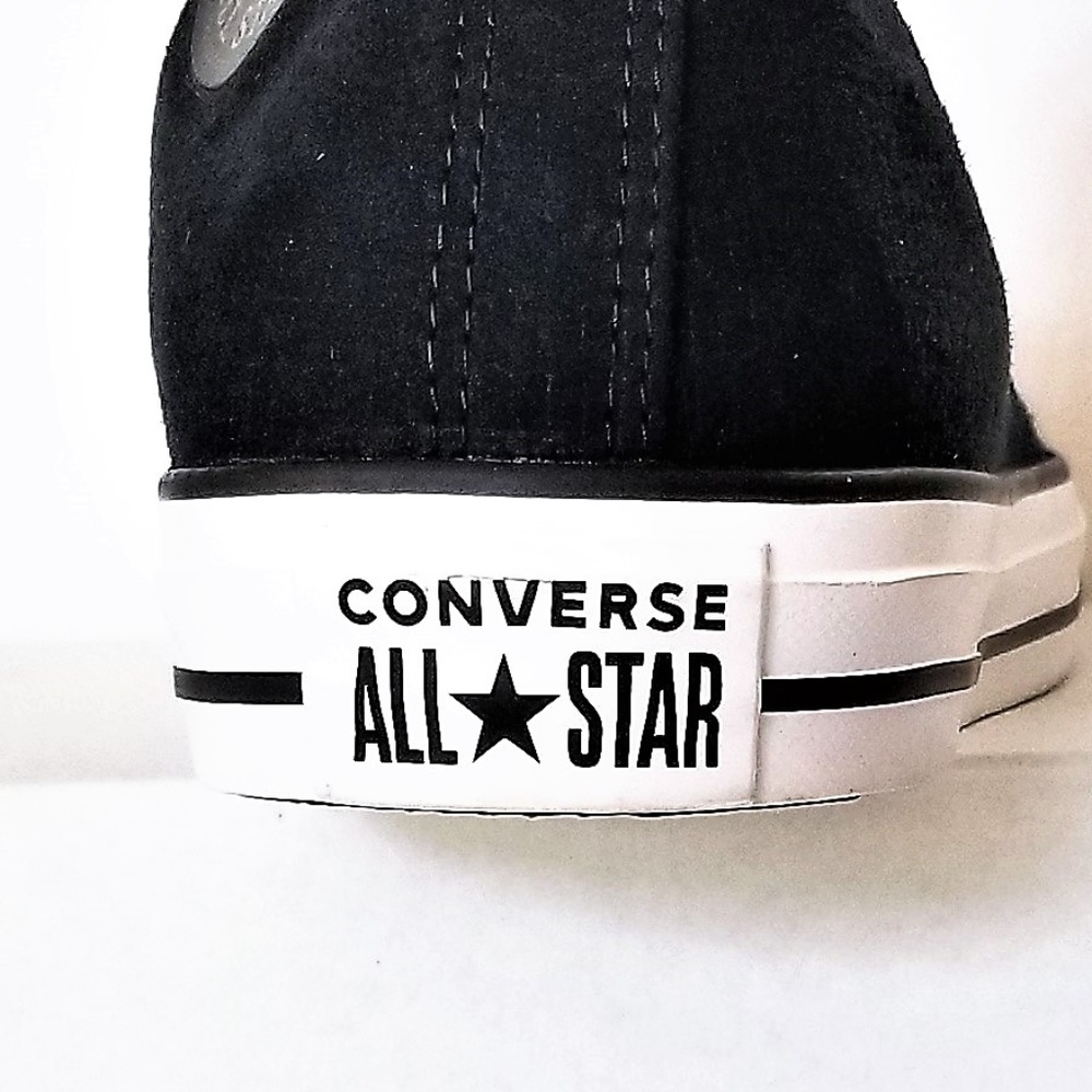 Converse Sneakers High Top Black Womans 5 NEW - Picture 5 of 8